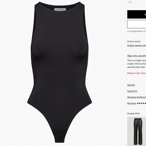Aritzia Babaton 90’s contour bodysuit